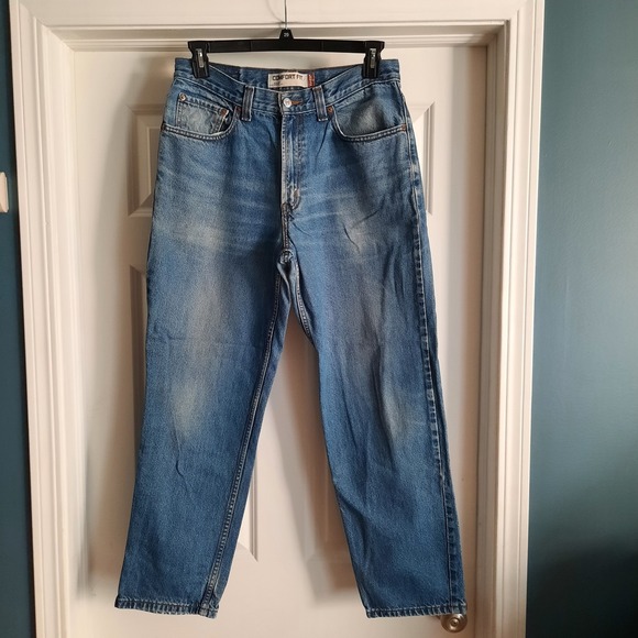 Levis Jeans Mens 32x30 Comfort Fit‎ 560 Baggy Loose Taper Vtg Y2K Skater Faded - Picture 1 of 14